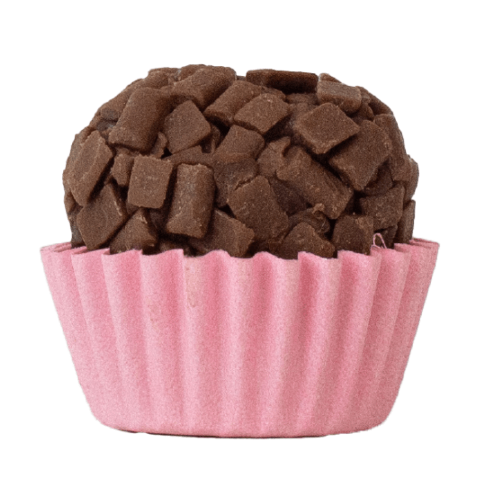 Encontraproduto.com.br - Forminha Brigadeiro e Doces N5 Rosa Bebê - 100Un